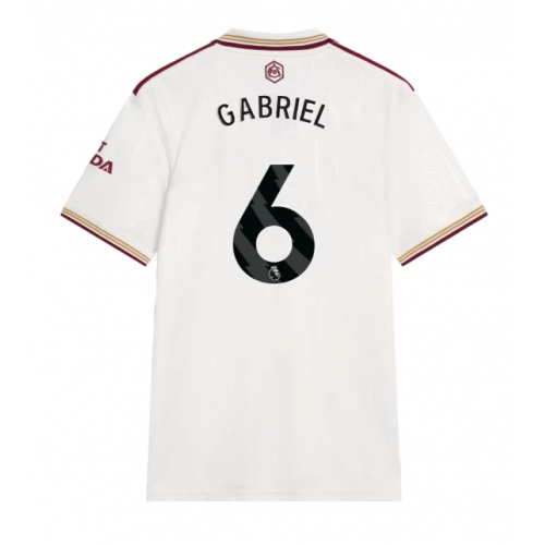 Billige Fotballdrakt Arsenal Gabriel Magalhaes #6 Replika Tredjedrakt 2025-26 Kortermet Billige Fotballdrakt Arsenal Gabriel Magalhaes #6 Replika Tredjedrakt 2025-26 Kortermet